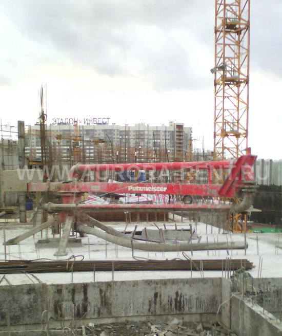 Аренда стационарного бетононасоса в Мытищи